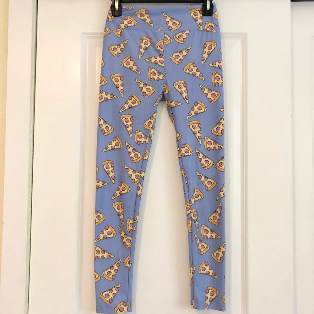 LuLaRoe Pizza Leggings. OS Leggings